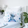 Disney Lilo és Stitch gyerek, ovis ágyneműhuzat garnitúra 100×135 cm, 40×60 cm - Rainbow