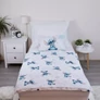 Disney Lilo és Stitch gyerek, ovis ágyneműhuzat garnitúra 100×135 cm, 40×60 cm - Ohana White