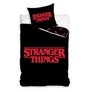 Stranger Things ágyneműhuzat garnitúra 140x200 cm, 70x90 cm - Logó