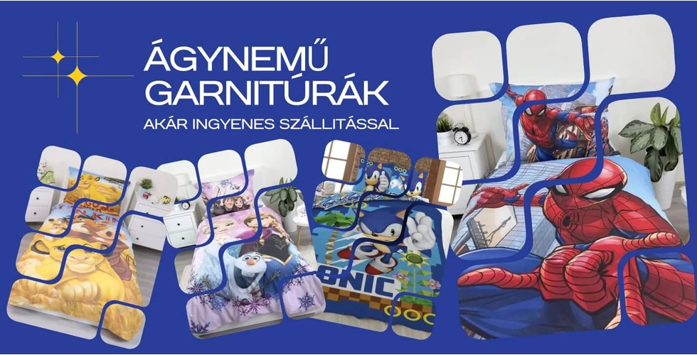 Olcsó ágynemű garnitúra gyerekeknek