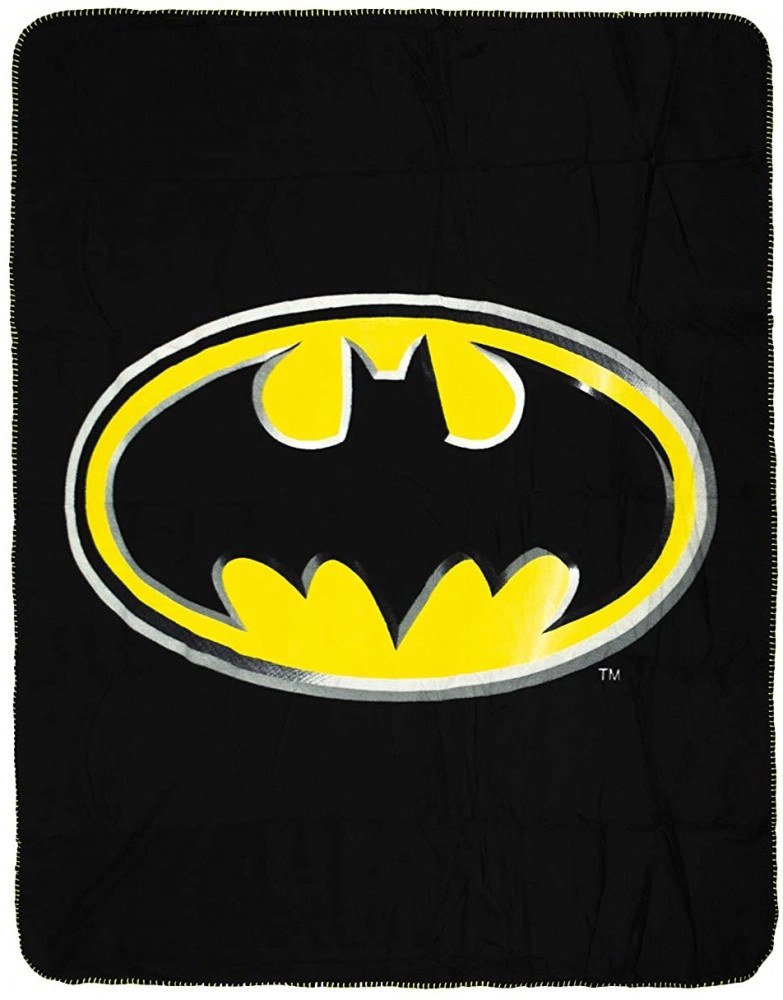 Batman polár takató, ágytakaró - Batman logó