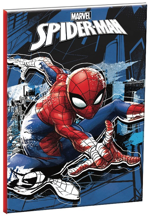 Pókember vonalas füzet B/5 - Spider-Man
