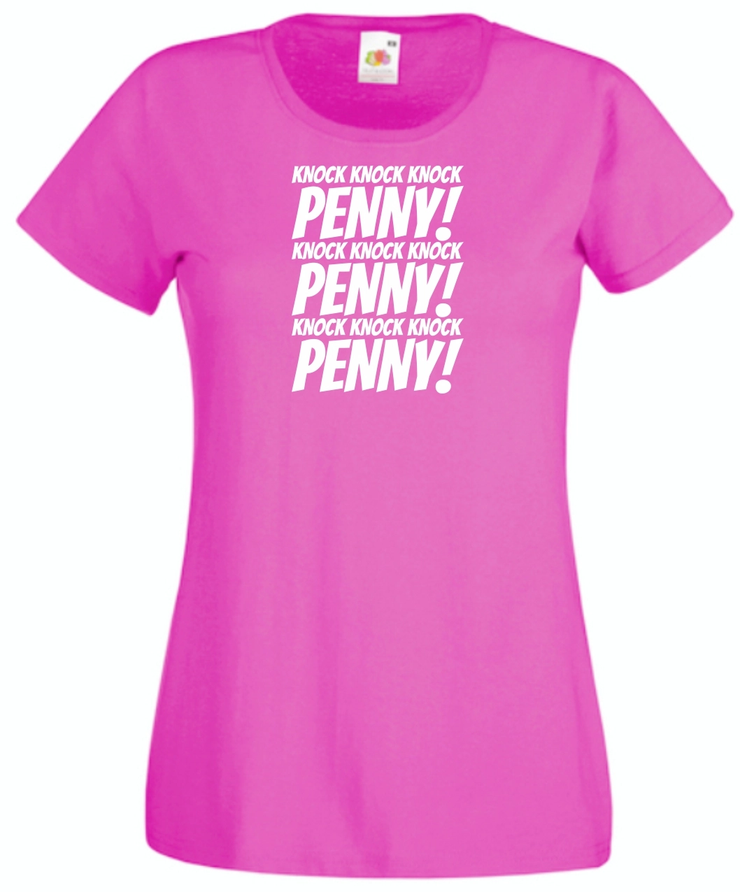 Agymenők - Knock Knock Knock Penny- Női rövid ujjú póló