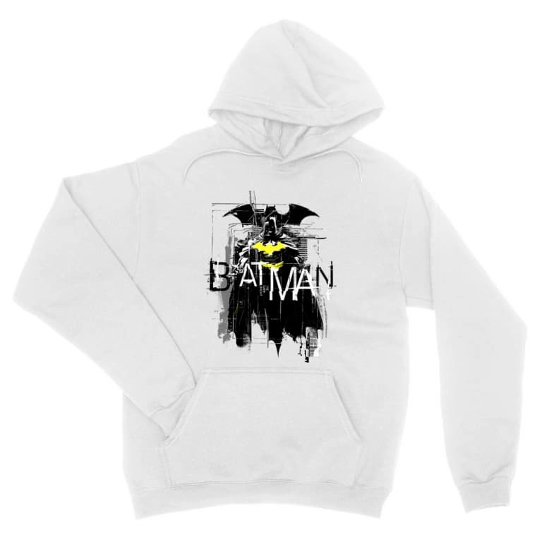 Batman unisex kapucnis pulóver - Grunge