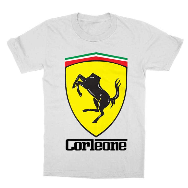 A Keresztapa gyerek rövid ujjú póló - Corleone Ferrari