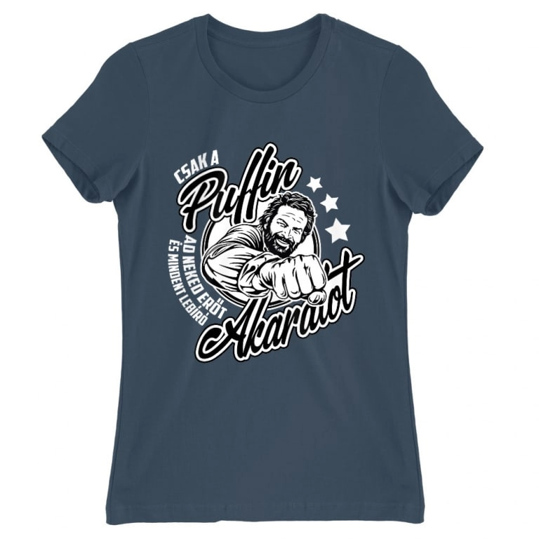 Bud Spencer női rövid ujjú póló - Csak a Puffin