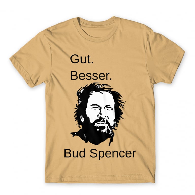 Bud Spencer férfi rövid ujjú póló - Gut Besser