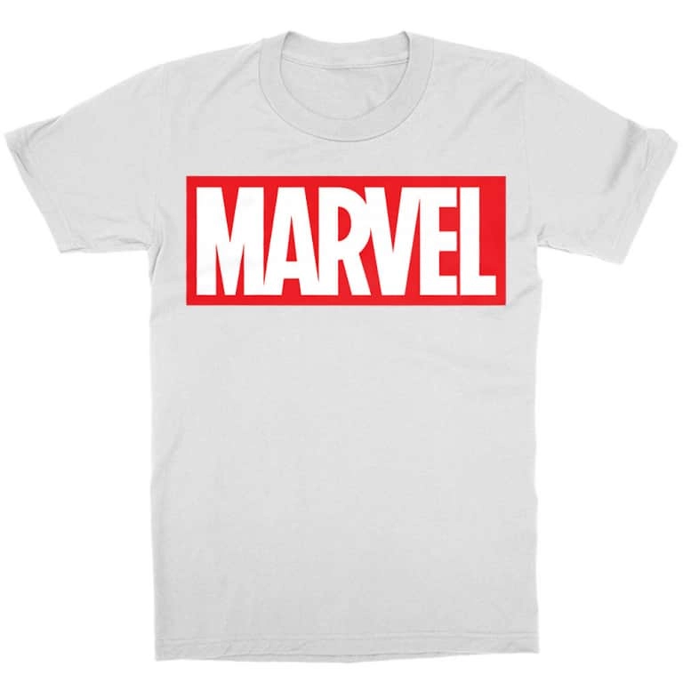 Marvel logó gyerek rövid ujjú póló - Több színben