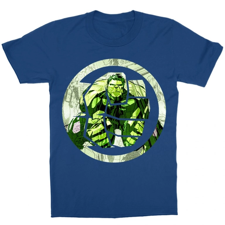 Bosszúállók gyerek rövid ujjú póló - Hulk Comics Logo