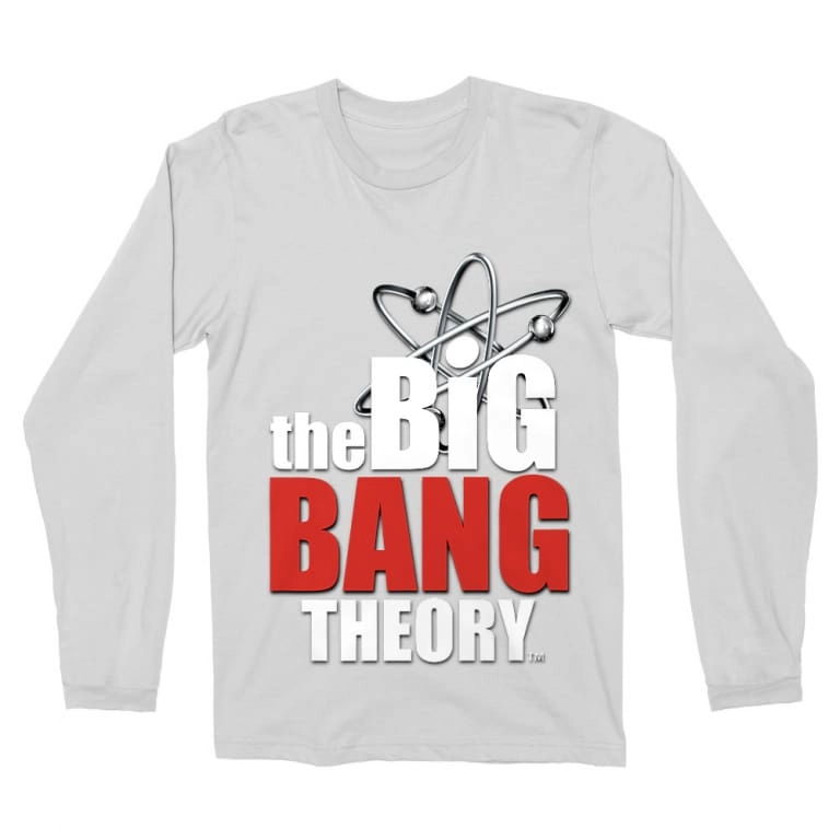 Agymenők férfi hosszú ujjú póló - The Big Bang Theory Logo