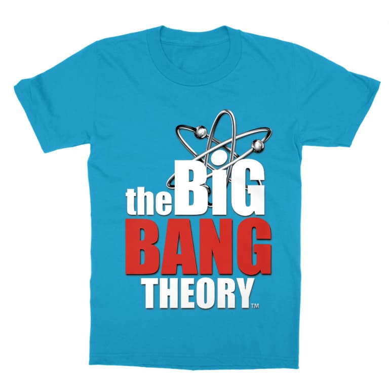 Agymenők gyerek rövid ujjú póló - The Big Bang Theory Logo