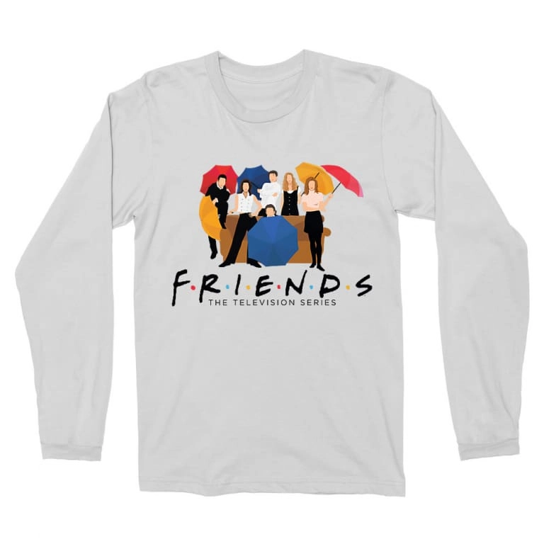 Jóbarátok férfi hosszú ujjú póló - Friends Team