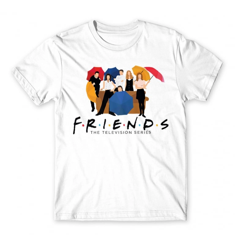 Jóbarátok férfi rövid ujjú póló - Friends Team
