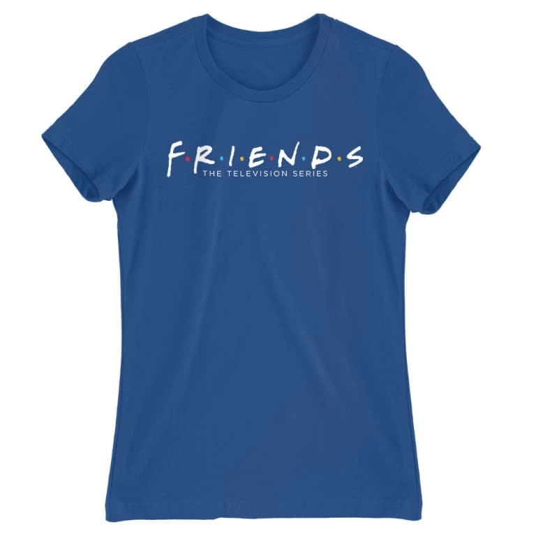 Jóbarátok női rövid ujjú póló - Friends Logo