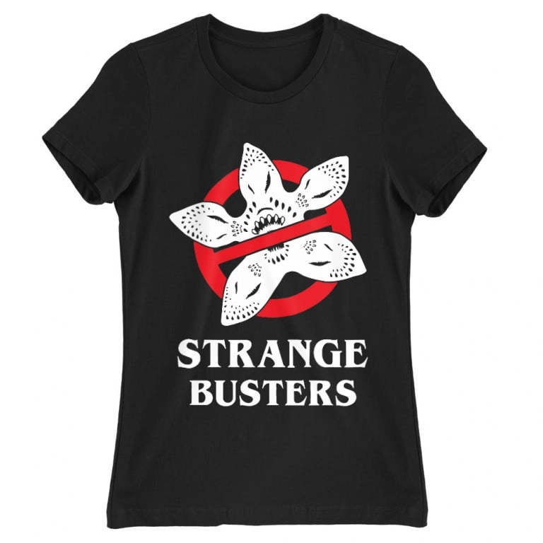 Stranger Things női rövid ujjú póló - Strange Busters