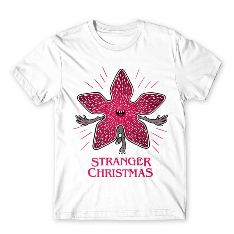 Stranger Things férfi rövid ujjú póló - Stranger Christmas