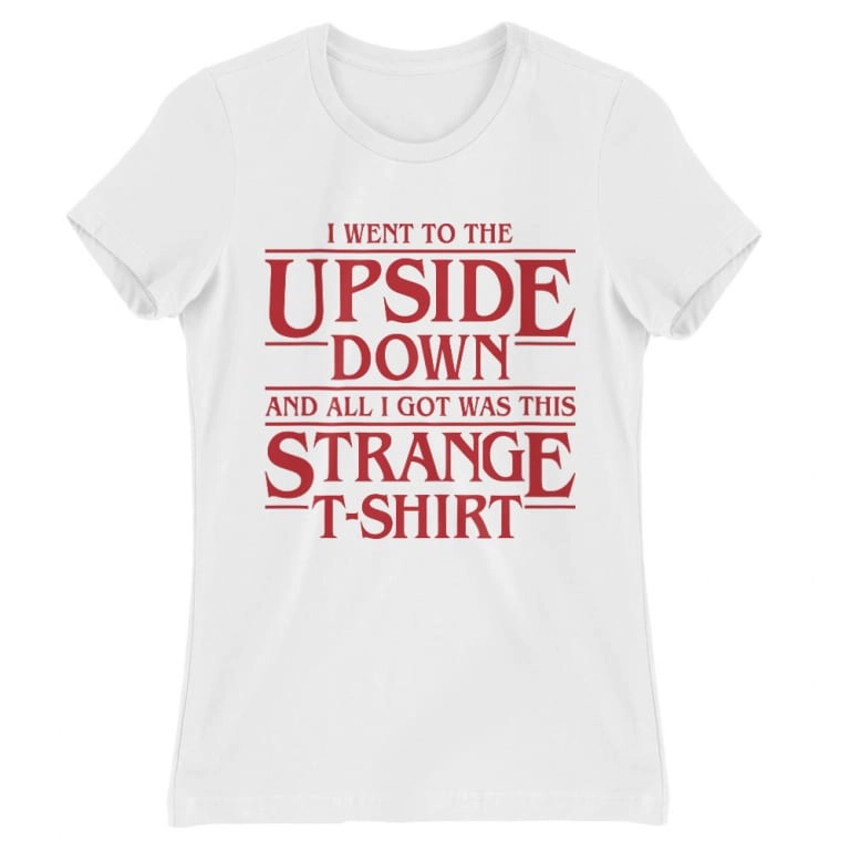 Stranger Things női rövid ujjú póló - Stranger T-shirt