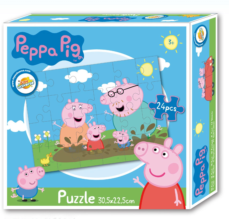 Peppa malac puzzle 24 db-os - Family
