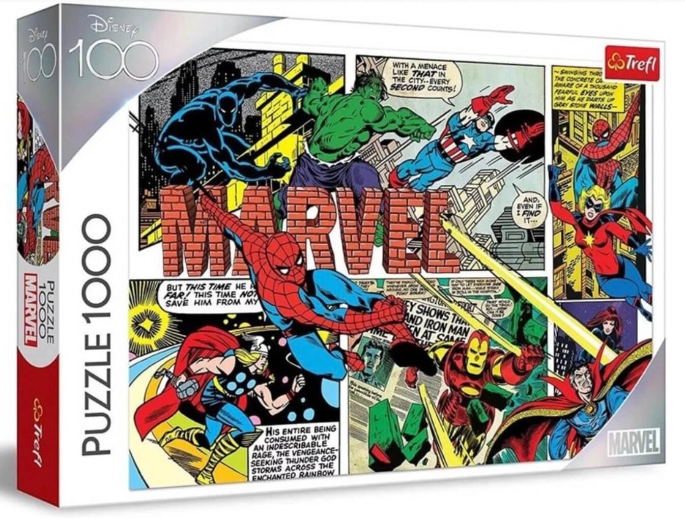 Disney 100 Marvel szuperhősei puzzle - 1000 db-os puzzle