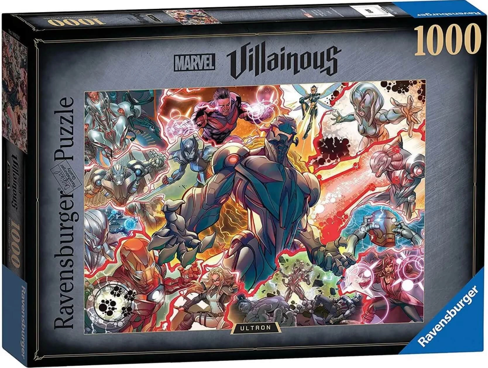 Marvel gonoszai Ultron puzzle 1000 db-os kirakó - Ravensburger