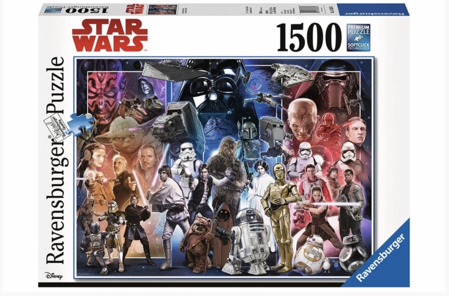 Star Wars karakterek puzzle 1500 darabos