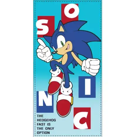 Sonic, a sündisznó törölköző, fürdőlepedő - Fast