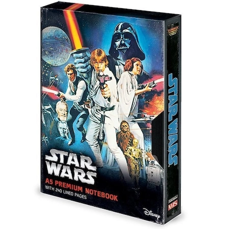 Star Wars prémium jegyzetfüzet - Egy új remény VHS
