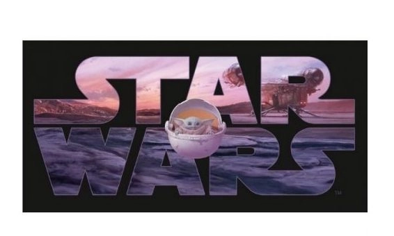 Star Wars The Mandalorian törölköző, fürdőlepedő - Baby Yoda