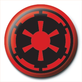 Star Wars kitűző - Birodalmi logó
