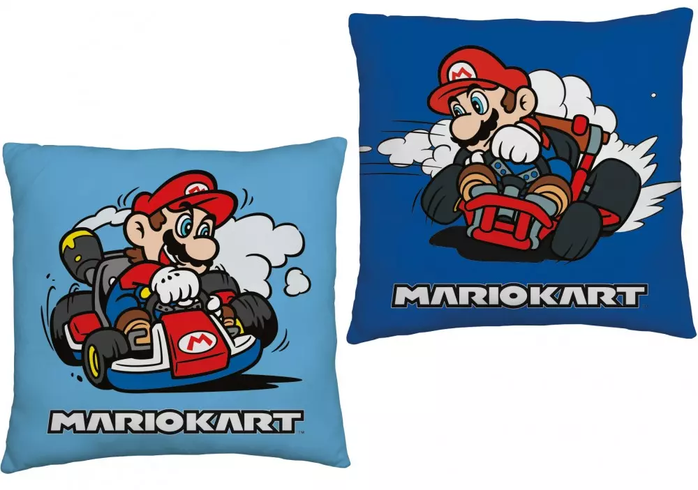 Super Mario párna, díszpárna - Mariokart