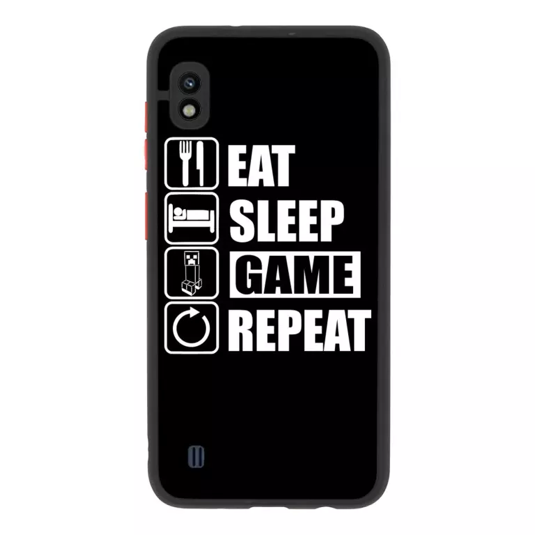 Minecraft Samsung Galaxy telefontok - Eat, sleep, game, repeat
