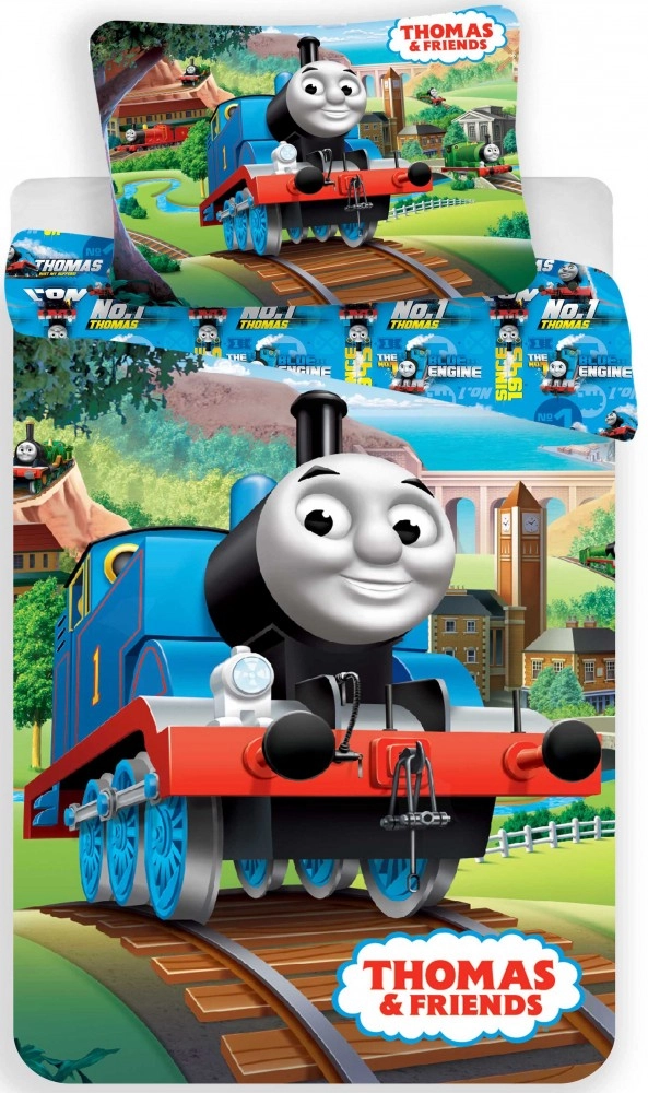 Thomas, a gőzmozdony ágyneműhuzat garnitúra