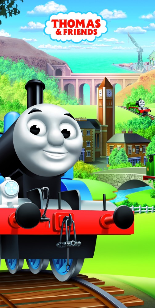 Thomas, a gőzmozdony törölköző, fürdőlepedő